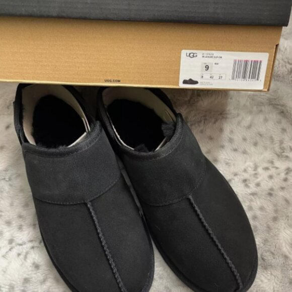 NIB ~~ UGG Men\'s Leisure Genuine Shearling Lined Slip-On MSRP$110 Comfy & Cozy main image 5
